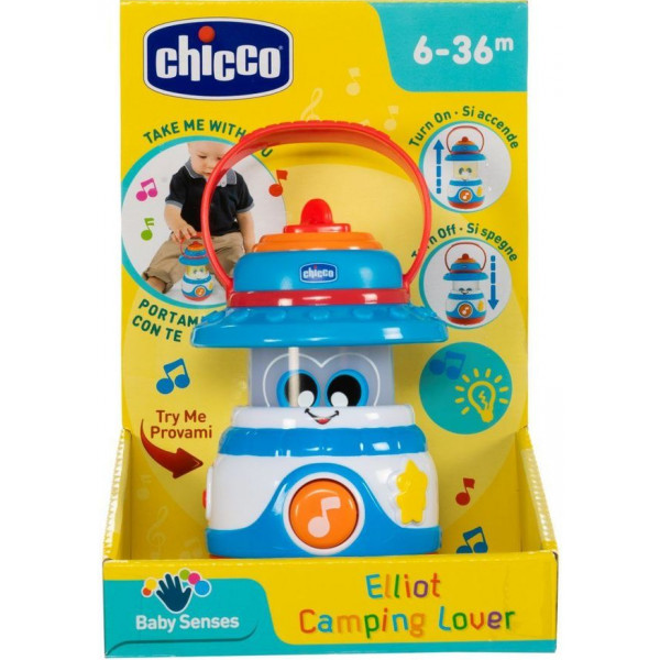 Фото - Интерактивный персонаж Chicco Фонарик Эллиот (09706.00)