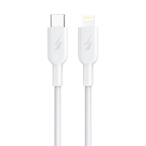 Фото - Кабель Profit QY-81 Type-C to Lightning 1m PD3A White (000001368)