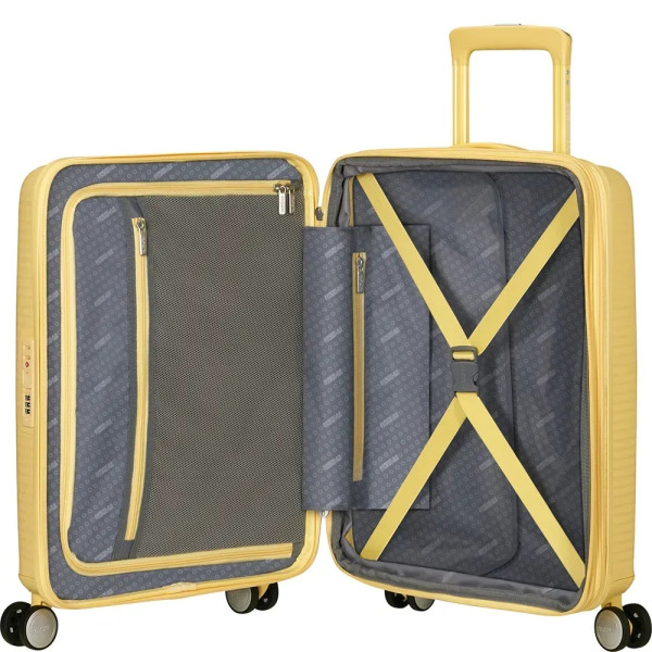 Фото - Чемодан American Tourister Soundbox 55 см пастельно-желтый (32G*16001)