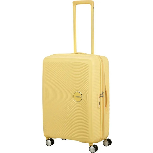 Фото - Чемодан American Tourister Soundbox 67 см пастельно-желтый (32G*16002)