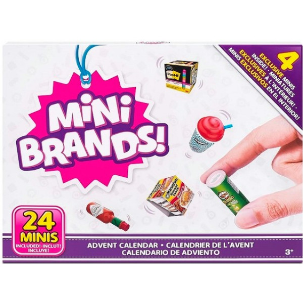 Фото - Набор игровых фигурок ZURU Mini Brands Supermarket Адвент календарь (77437)