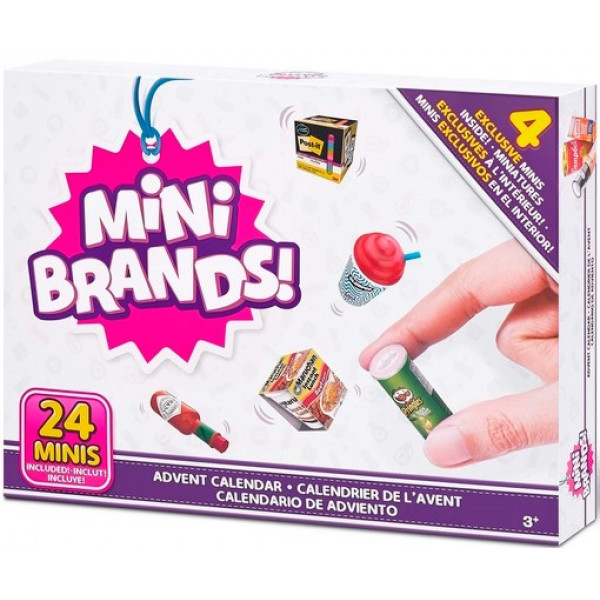 Фото - Набор игровых фигурок ZURU Mini Brands Supermarket Адвент календарь (77437)