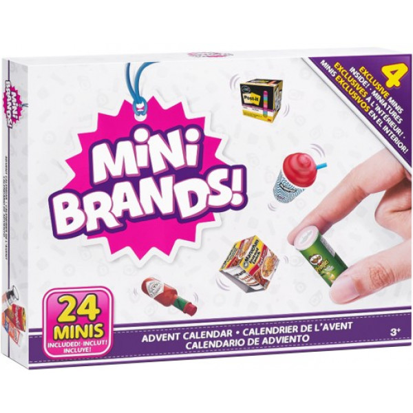 Фото - Набор игровых фигурок ZURU Mini Brands Supermarket Адвент календарь (77437)
