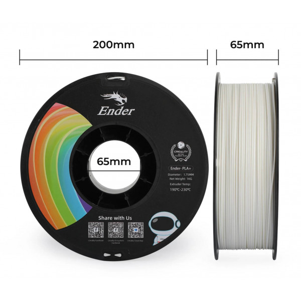 Фото - Нитка для PLA-картриджа Creality Plus Filament 1.75 мм (3301010305)