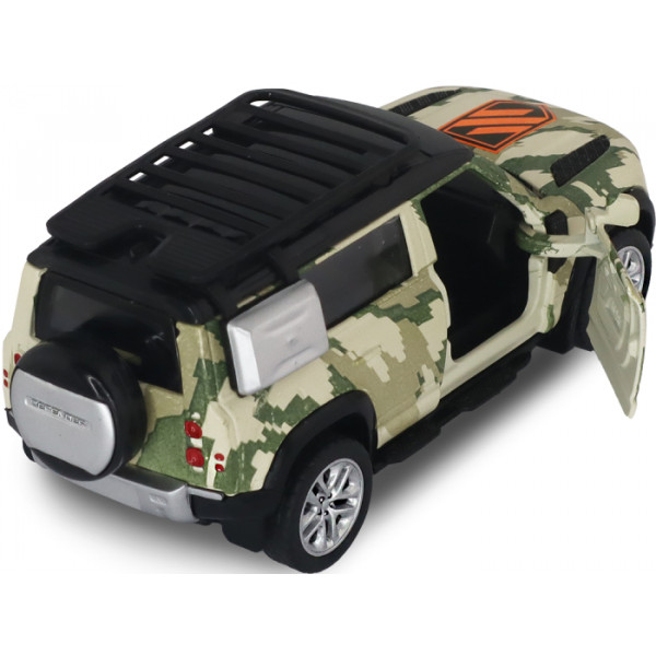 Фото - Наземная военная техника TechnoDrive серии Шевроны Героев – LAND ROVER DEFENDER 110 – 3 ОШБр (250363M2)