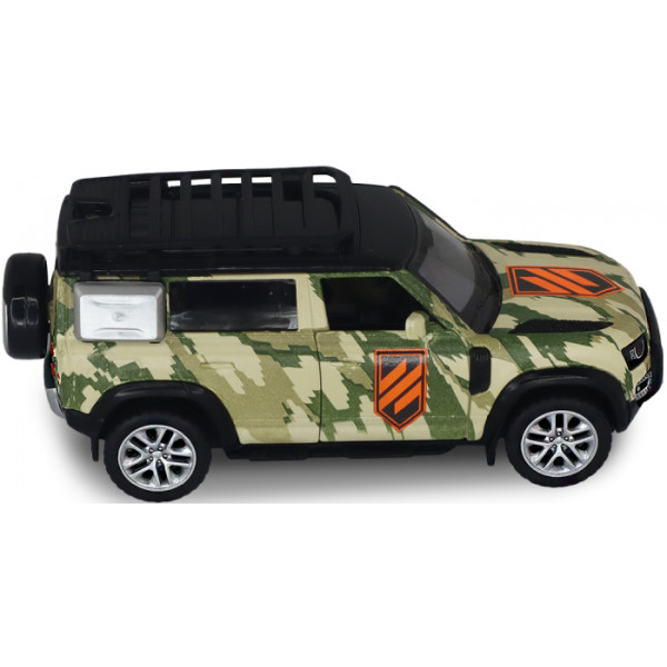 Фото - Наземная военная техника TechnoDrive серии Шевроны Героев – LAND ROVER DEFENDER 110 – 3 ОШБр (250363M2)