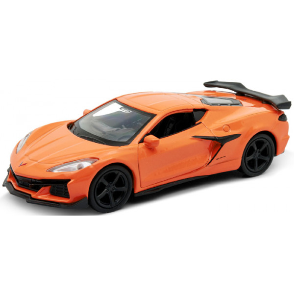 Фото - Автотранспорт TechnoDrive CHEVROLET CORVETTE Z06 2023 (оранжевый, светло-голубой) (250383W) в ассортименте
