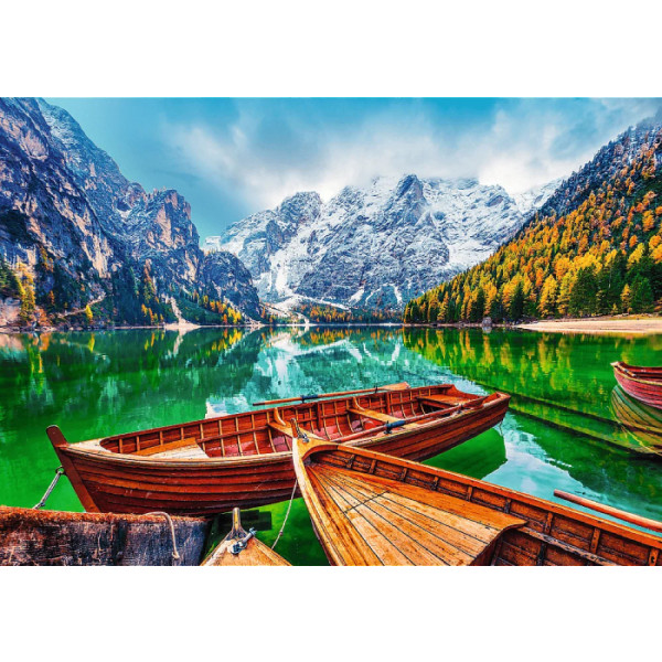 Фото - Пазлы картонные (8+) Trefl Озеро Брайес Италия 500 эл. (37486)