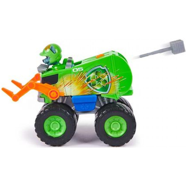 Фото - Коллекционные фигурки набор Paw Patrol Мегаколеса Большой спасательный автомобиль-трансформер с Роки (SM17776/6069331)