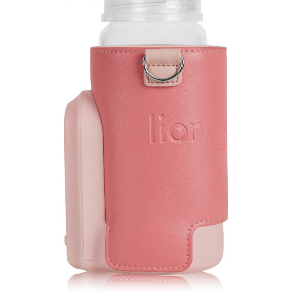 Фото - Подогреватель детских бутылочек дорожный Lionelo Thermup Go Evo Coral Pink