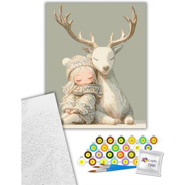 Фото - Картина по номерам ArtCraft Рядом с другом 40х50 см (10152-AC)