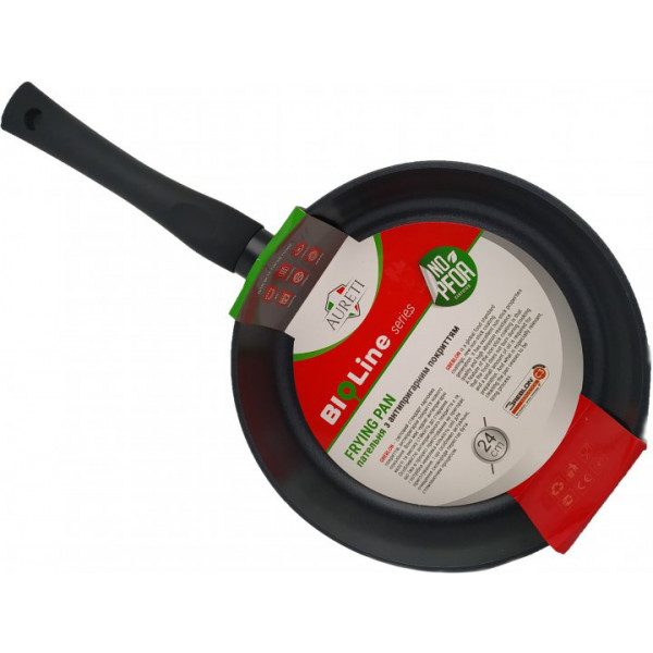 Фото - Сковорода универсальная Aureti 24 см (FG09-24A/AU-502-24) Фото - Сковорода универсальная Aureti 24 см (FG09-24A/AU-502-24)