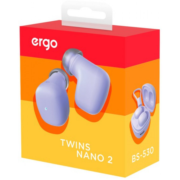 Фото - Наушники вкладыши беспроводные TWS Ergo Twins Nano 2 (BS-530V)