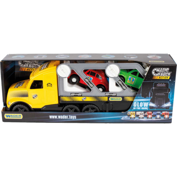 Фото - Наземная спецтехника Wader Magic Truck с авто купе (36231)