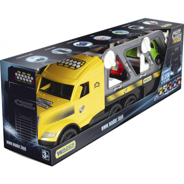 Фото - Наземная спецтехника Wader Magic Truck с авто купе (36231)