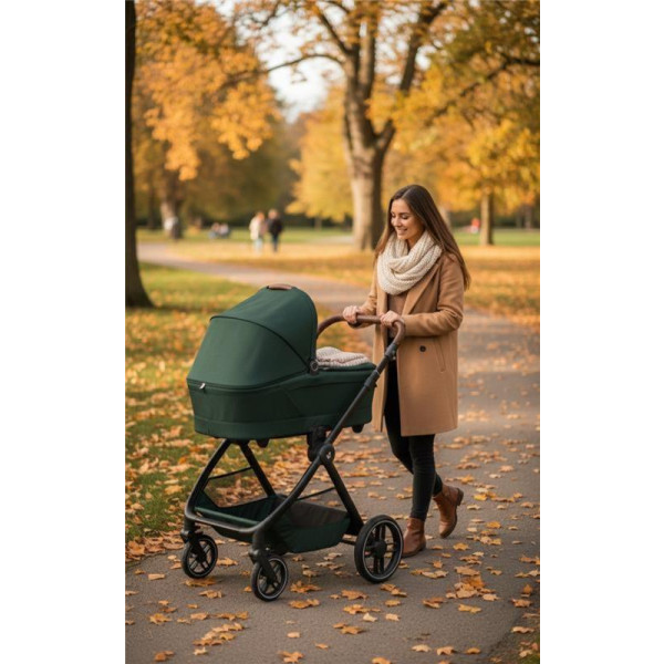 Фото - Коляска универсальная 2 в 1 Maxi-Cosi Oxford+ Twillic Green