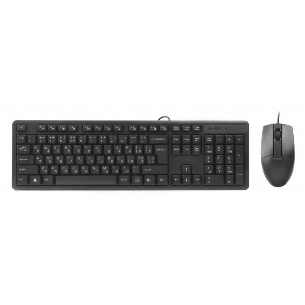 Фото - Клавиатура+мышь A4tech KK-3330S Black Фото - Клавиатура+мышь A4tech KK-3330S Black