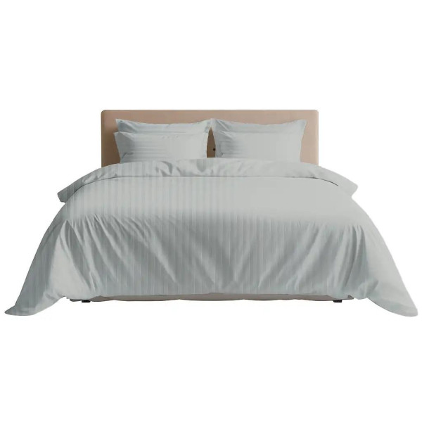 Фото - Комплект постельного белья ТЕП СТРАЙП САТИН №1 Grey (2-04694_33324)