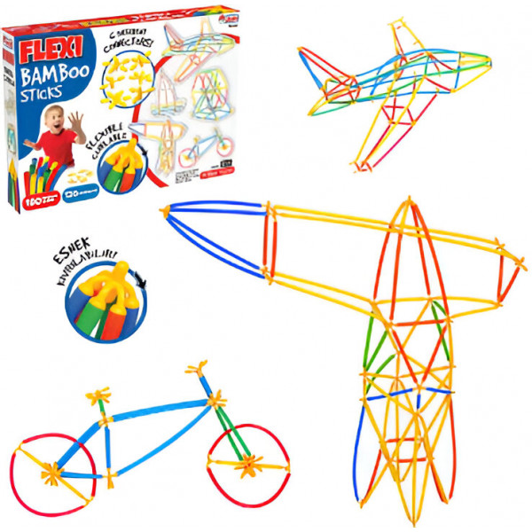 Фото - Пластиковый конструктор dede Транспорт 300 шт. (03679)