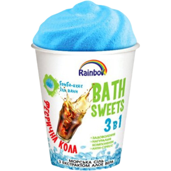 Фото - Бомбочки для ванны Rainbow Феерическая кола 280 г с экстрактом алоэ вера (4820240940364)