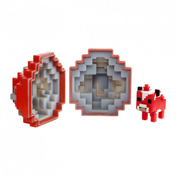 Фото - Коллекционная фигурка Minecraft Яйцо призвание мини-фигуркой моба Minecraft в асс. (FMC85)