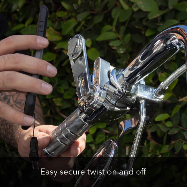 Фото - Держатель для мобильного устройства Rokform Pro Serie Polished Alu Motorcycle Perch Mount (334201P-PA)