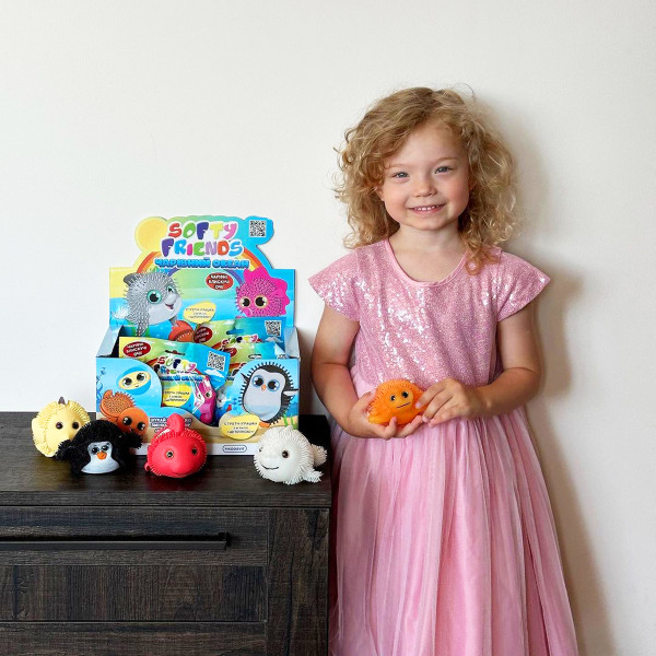 Фото - Стретч-антистресс #sbabam Softy friends – ВОЛШЕБНЫЙ ОКЕАН (в дисплее) (1/CN22)