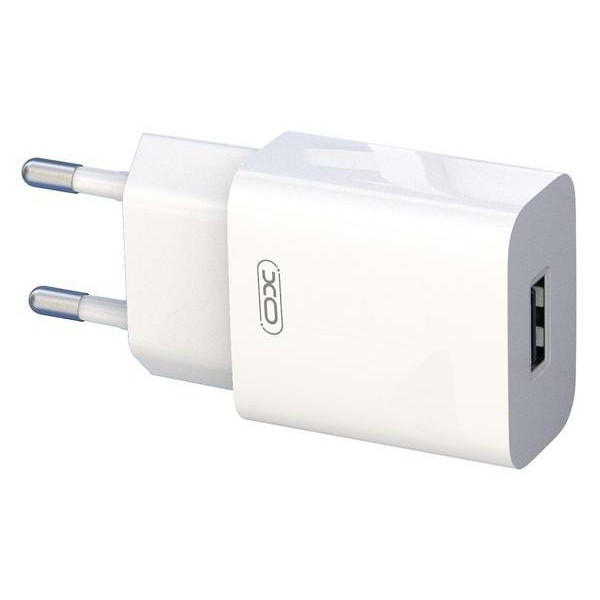 Фото - Сетевое зарядное устройство XO L99 - 12W Single port USB-A (L99_White)