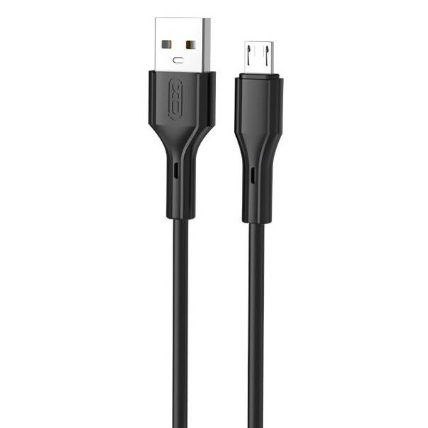 Фото - Кабель синхронизации данных XO NB230 Rock Series USB-A to Micro 1 m (Чорний)