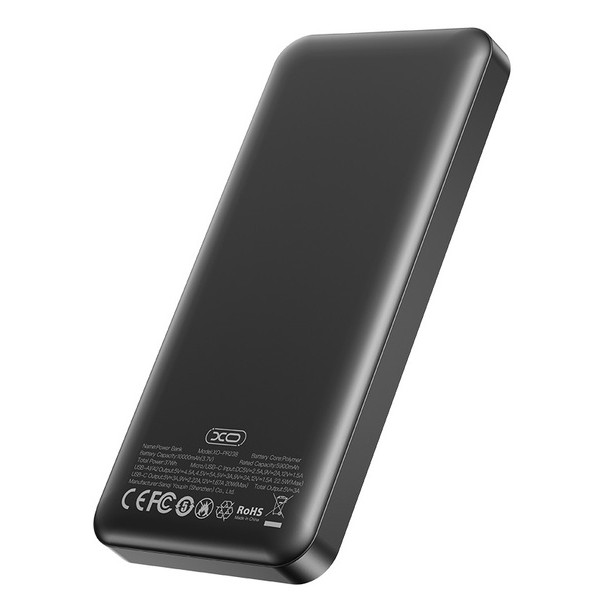 Фото - Батарея мобильная XO PR238 - 10000 mAh PD20W + QC22.5W (PR238_Black)