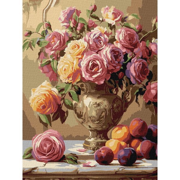 Фото - Картина по номерам Ideyka Разноцветные розы 30х40 см (KHO3291) Фото - Картина по номерам Ideyka Разноцветные розы 30х40 см (KHO3291)