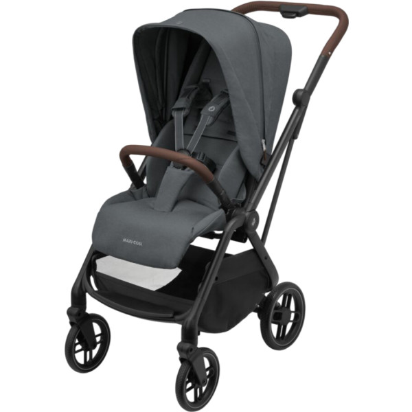 Фото - Коляска прогулочная Maxi-Cosi Leona2 Luxe Twillic Graphite Фото - Коляска прогулочная Maxi-Cosi Leona2 Luxe Twillic Graphite