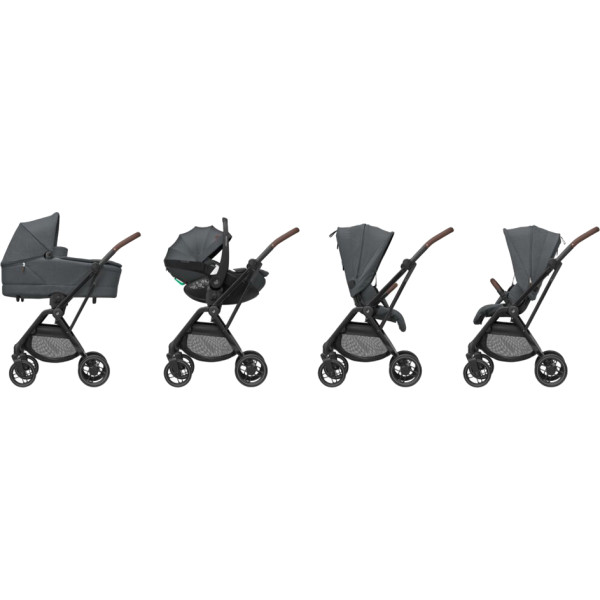 Фото - Коляска прогулочная Maxi-Cosi Leona2 Luxe Twillic Graphite