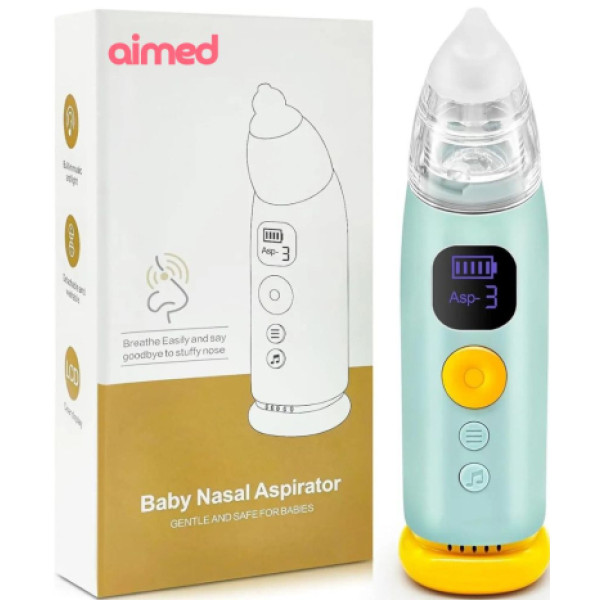 Фото - Аспиратор назальный детский AIMED Baby Nose Master (AI-BNose2_green)