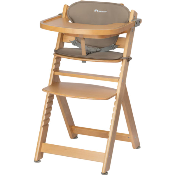 Фото - Стульчик для кормления классический Bebe Confort Timba Natural Wood/Beige