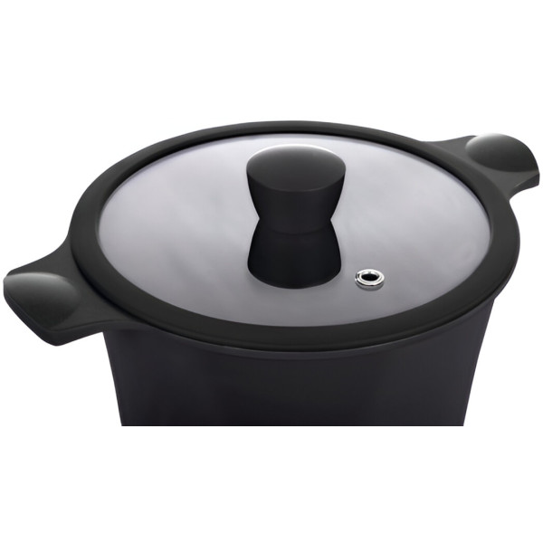 Фото - Кастрюля Ringel Zitrone Black 20x9.5 см 2.5 л с крышкой (RG-2108-20 BL)