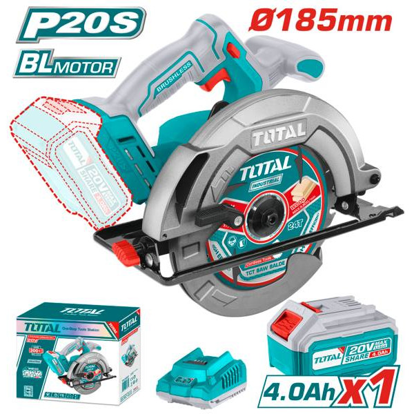 Фото - Циркулярная пила Total TSLI18511