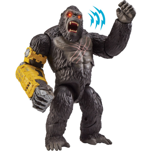 Фото - Фигурка мифического существа Godzilla vs. Kong МЕГА МОЩНЫЙ УДАР КОНГА (свет, звук) (35585)