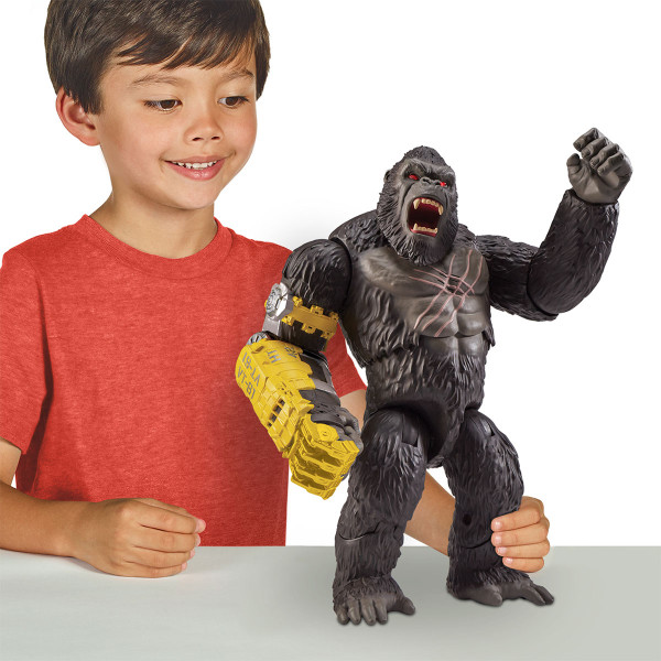Фото - Фигурка мифического существа Godzilla vs. Kong МЕГА МОЩНЫЙ УДАР КОНГА (свет, звук) (35585)