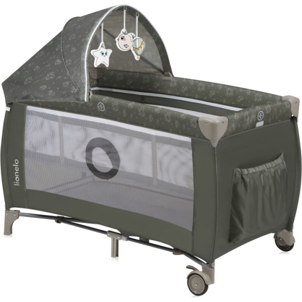 Фото - Манеж-кровать Lionelo Sven Plus Beige Olive