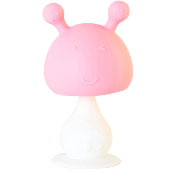 Фото - Прорезыватель Baby Team погремушка Весельчак (4037_розовый)