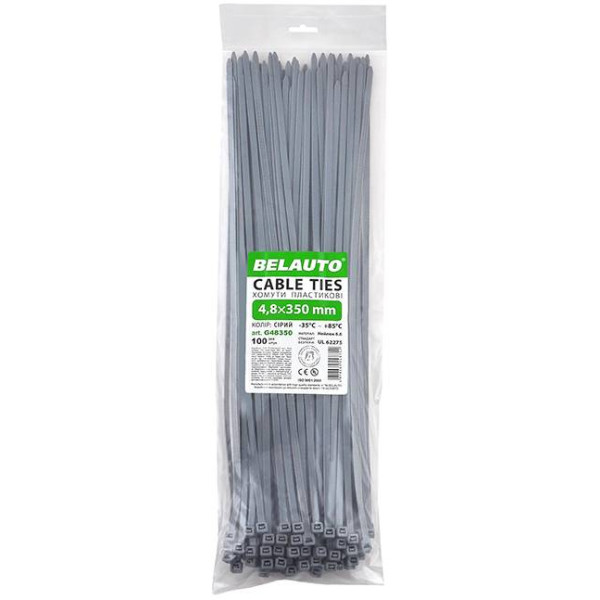 Фото - Набор хомутов BelAuto 4,8x350 (G48350)