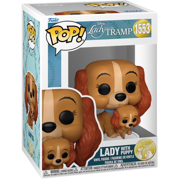 Фото - Коллекционная фигурка FUNKO POP Disney: Lady and the Tramp - Lady W/Puppy (889698835688)