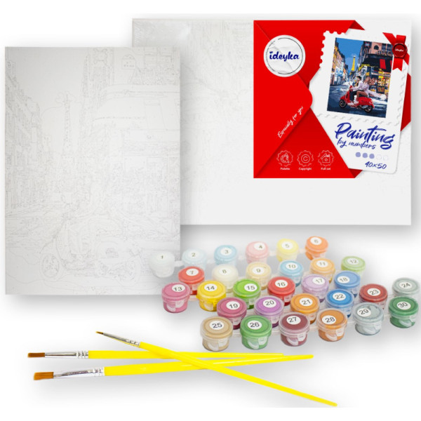 Фото - Картина по номерам Ideyka Семья львов 40х50 см (KHO6575)