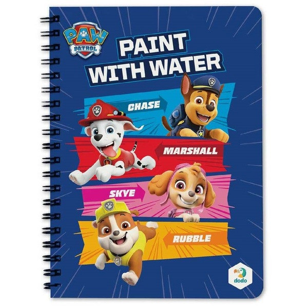 Фото - Раскраски водные Dodo Рисуй водой Paw Patrol (200444)