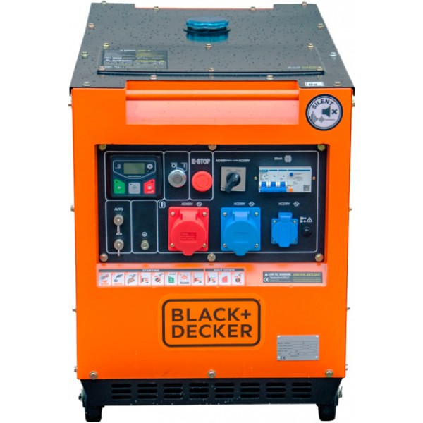 Фото - Генератор дизельный Black&Decker BXGND7900E