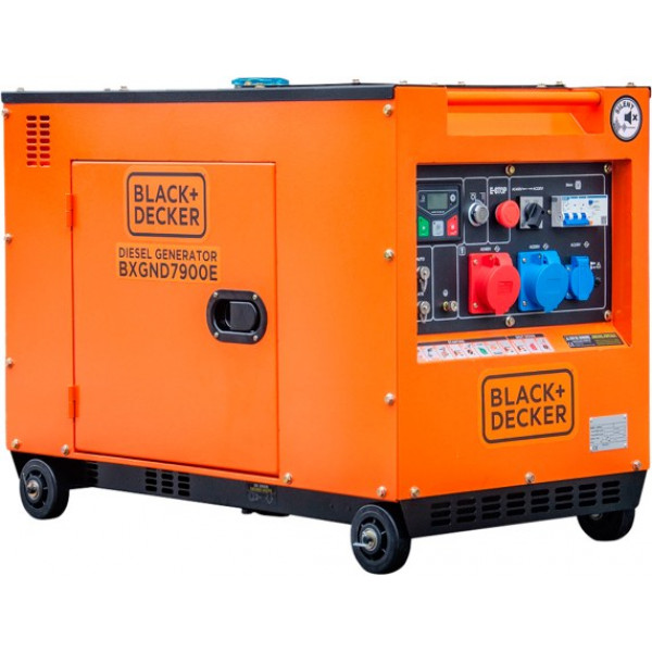 Фото - Генератор дизельный Black&Decker BXGND7900E