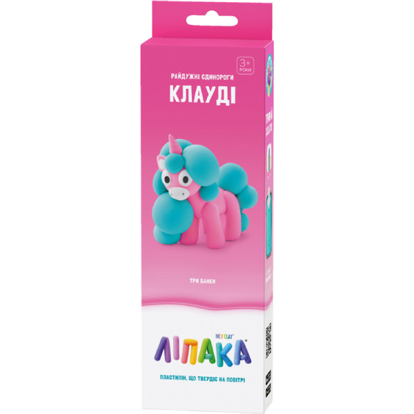 Фото - Масса для лепки Ліпака Радужные единороги: Клауди (30138-UA01)