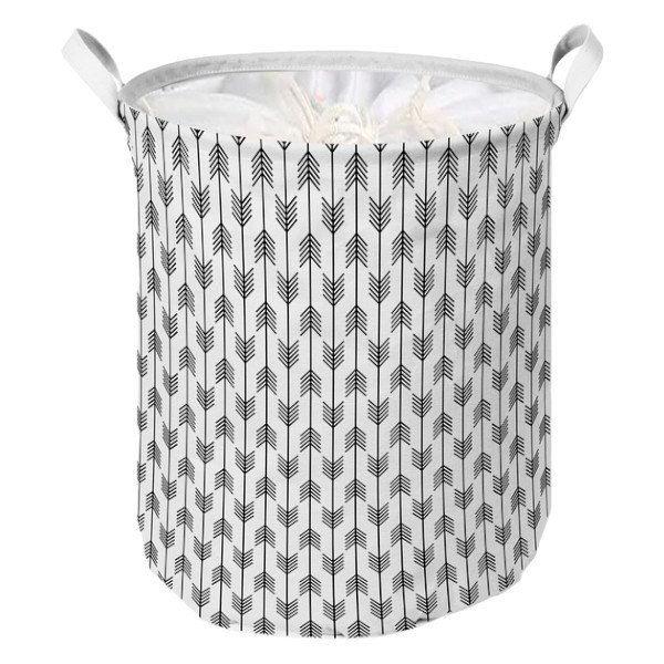 Фото - Короб для хранения Idea Home 40х50 см (LY-04 круг. ткан. з/кр Arrows) Фото - Короб для хранения Idea Home 40х50 см (LY-04 круг. ткан. з/кр Arrows)