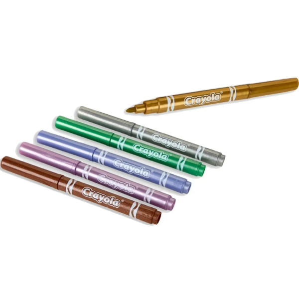 Фото - Фломастеры Crayola Metallic, 6 шт. (58-8828)